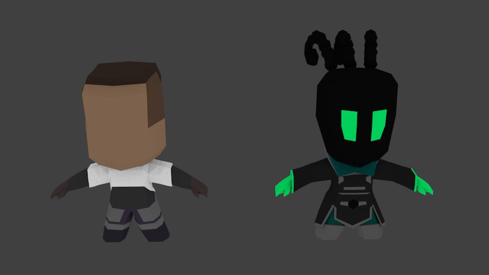 Lucian And Thresh rigged preview image 1